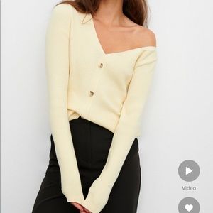 Na-kd Claire rose collab sweater NWOT